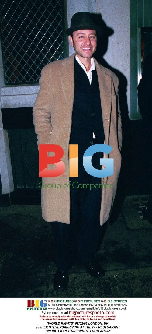 Fisher Stevens Arriving at The Ivy Restaurant