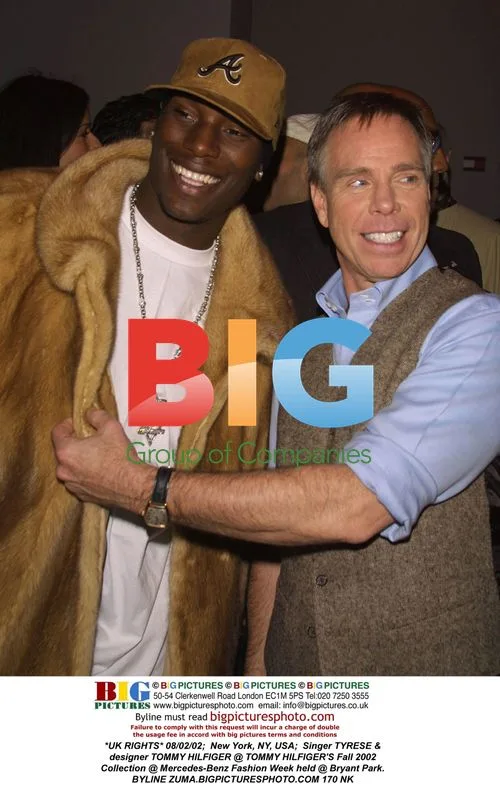 Tyrese & Tommy Hilfiger at Fashion Week