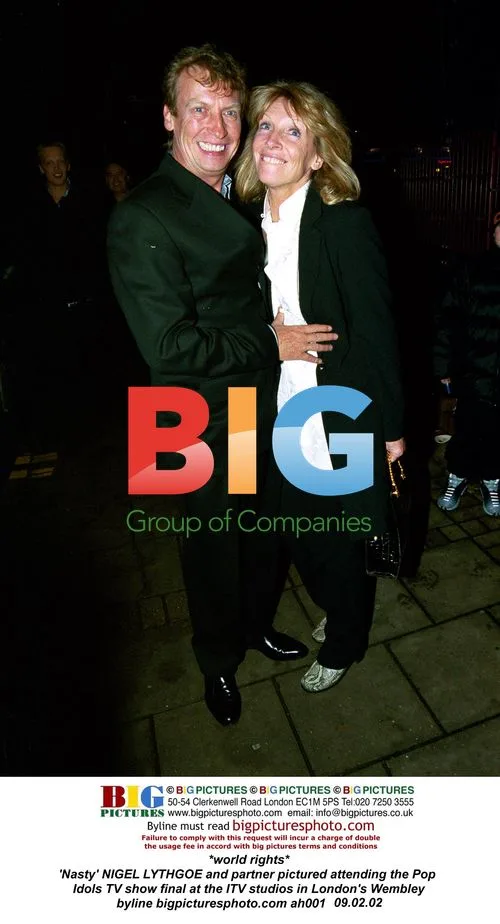 Nigel Lythgoe at Pop Idols TV show final