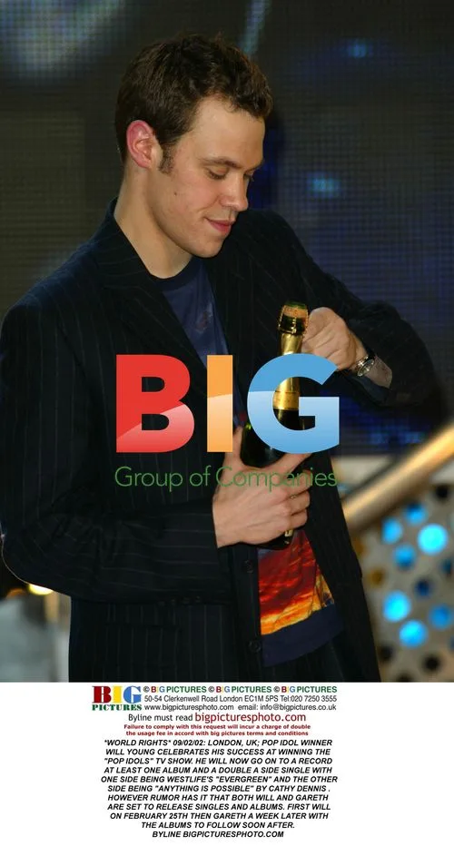 Will Young Celebrates 'Pop Idol' Win