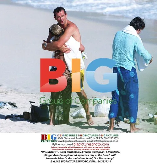 Anastacia Spends Beach Day in Saint Barthelemy