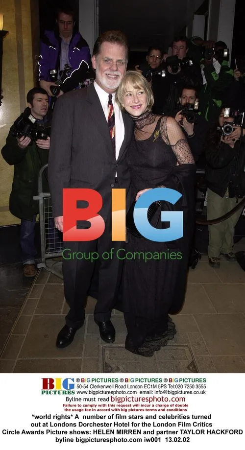 Helen Mirren and Taylor Hackford at London Film Critics Circle Awards