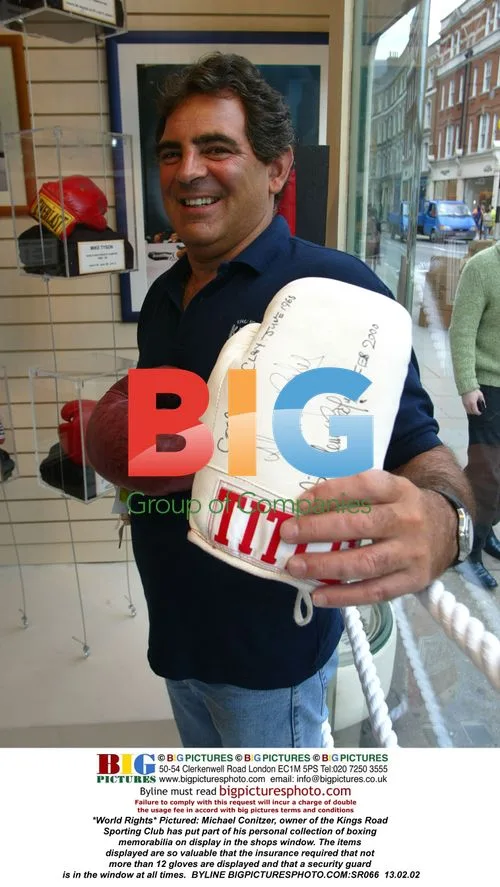 Boxing Memorabilia Display