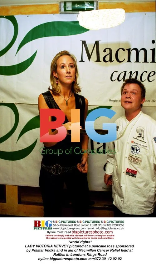 LADY VICTORIA HERVEY at Pancake Toss