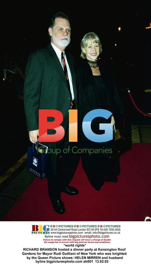 RICHARD BRANSON hosts dinner for Mayor Guilliani