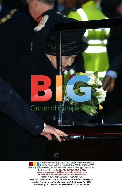 Queen Visits Great Ormond Street Hospital