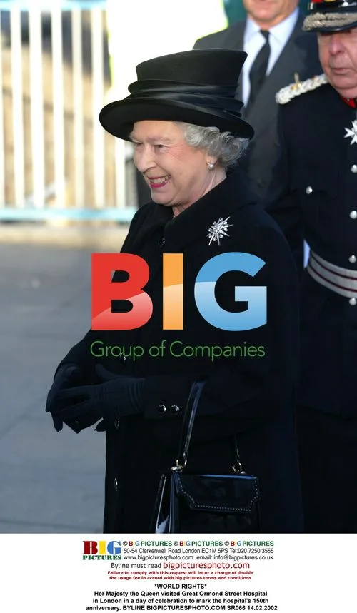 Queen Visits Great Ormond Street Hospital