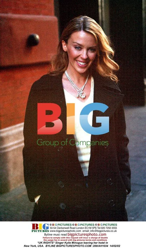 Kylie Minogue Leaving Hotel in New York