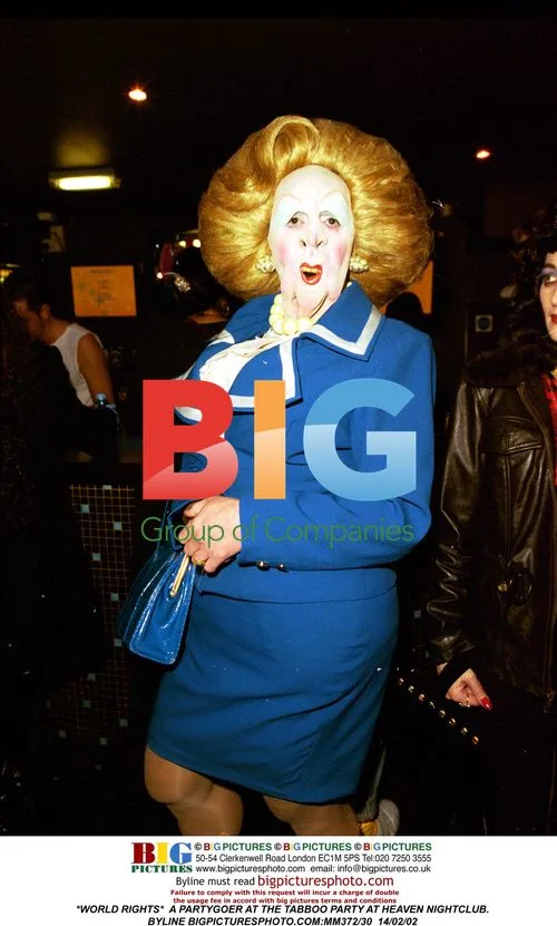 Partygoer at Tabboo Party, Heaven Nightclub