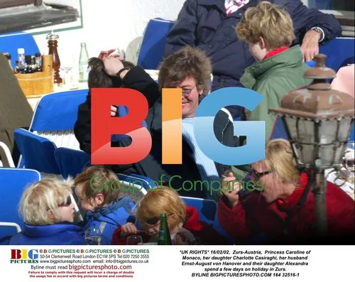 Princess Caroline's Family Ski Holiday in Zurs, Austria