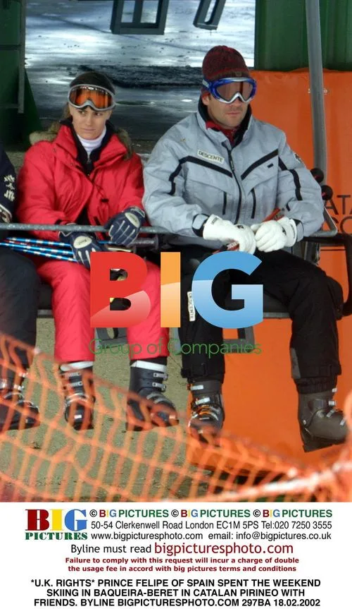 Prince Felipe of Spain Skis in Baqueira-Beret