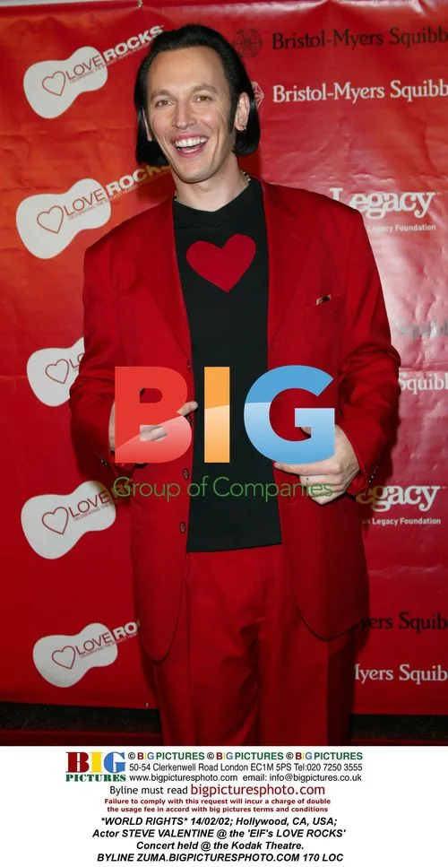 Steve Valentine at 'EIF's LOVE ROCKS' Concert