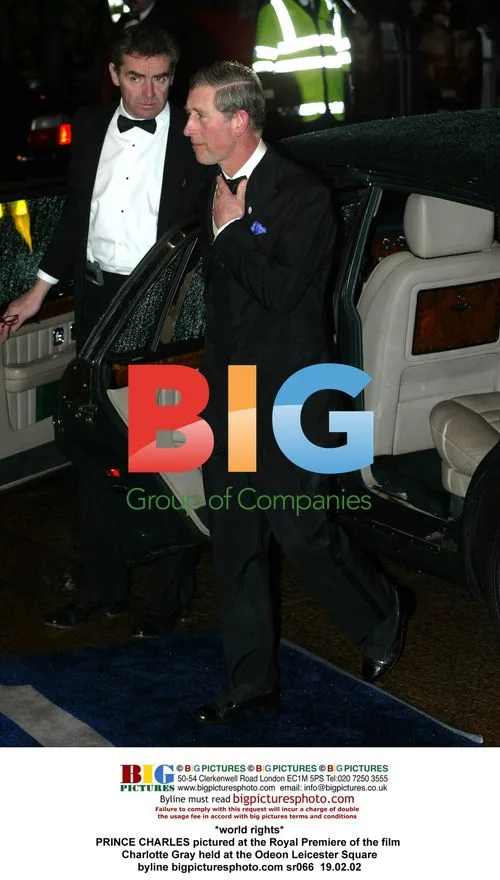 Prince Charles at Charlotte Gray Film Premiere