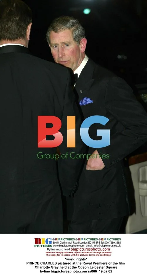 Prince Charles at Charlotte Gray Premiere