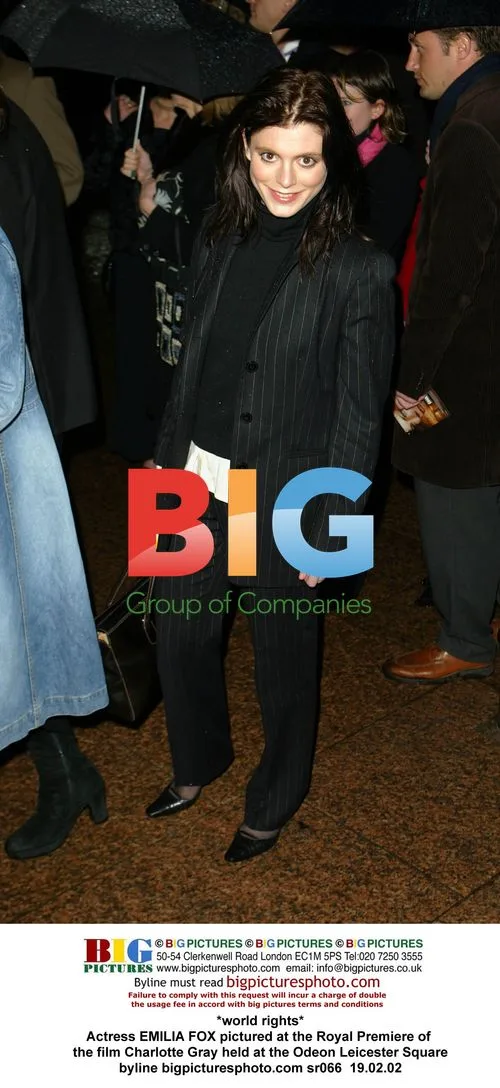 Emilia Fox at Charlotte Gray Premiere