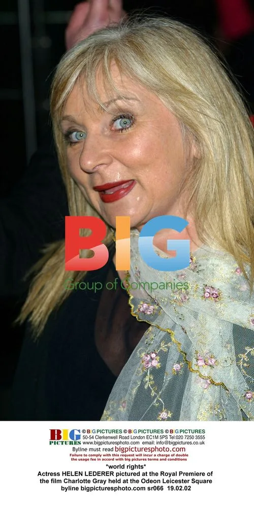 Actress Helen Lederer at Charlotte Gray Premiere