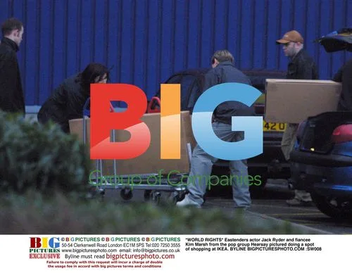 Jack Ryder and Kim Marsh Shopping at IKEA