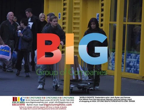 Jack Ryder and Kim Marsh shopping at IKEA
