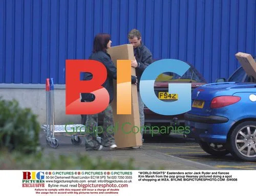 Jack Ryder and Kim Marsh shopping at IKEA