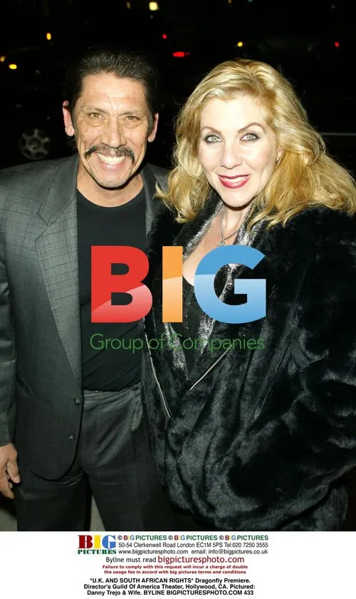 Danny Trejo and Wife at Dragonfly Premiere