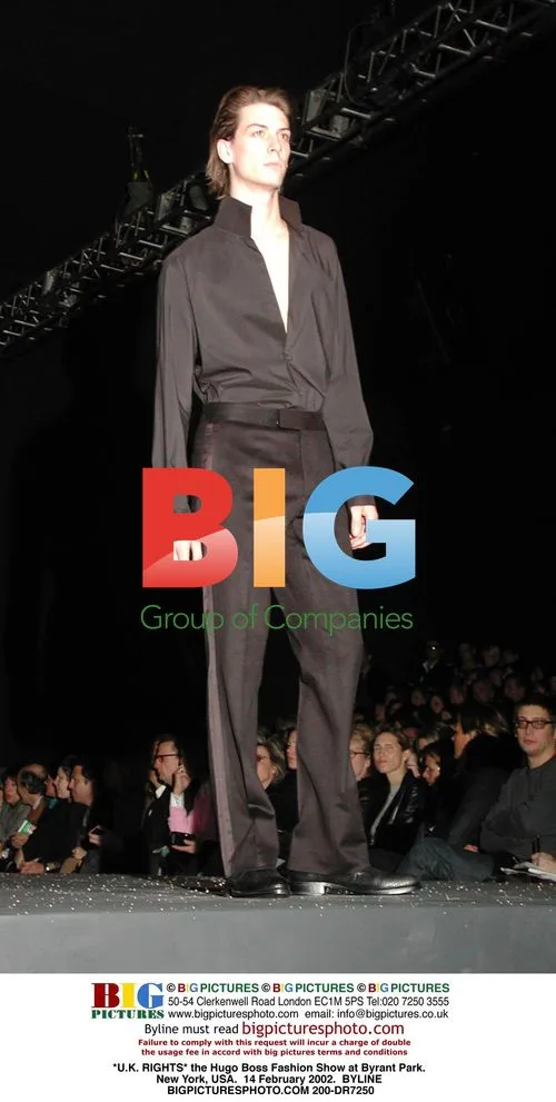 Hugo Boss Fashion Show in New York 2002