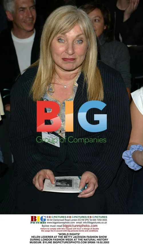 Helen Lederer at Betty Jackson Fashion Show