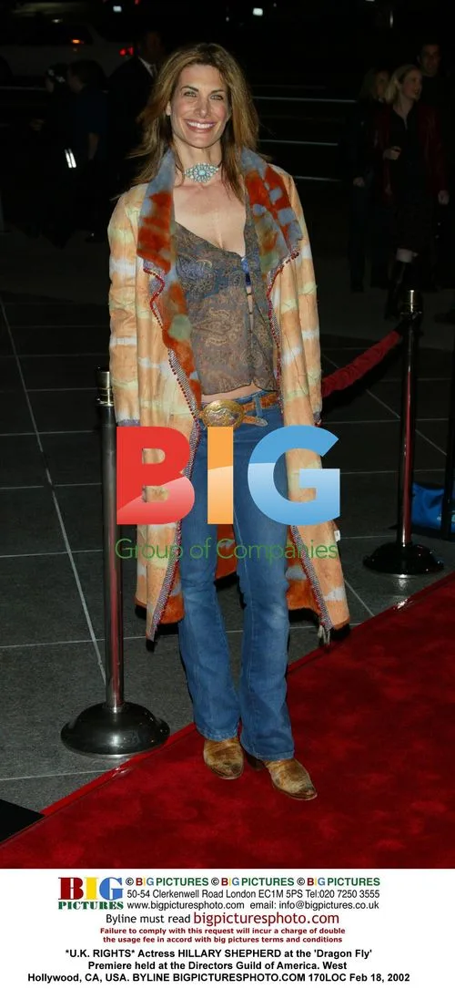 Actress HILLARY SHEPHERD at 'Dragon Fly' Premiere