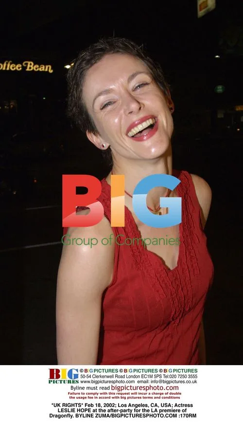 LESLIE HOPE at Dragonfly premiere afterparty