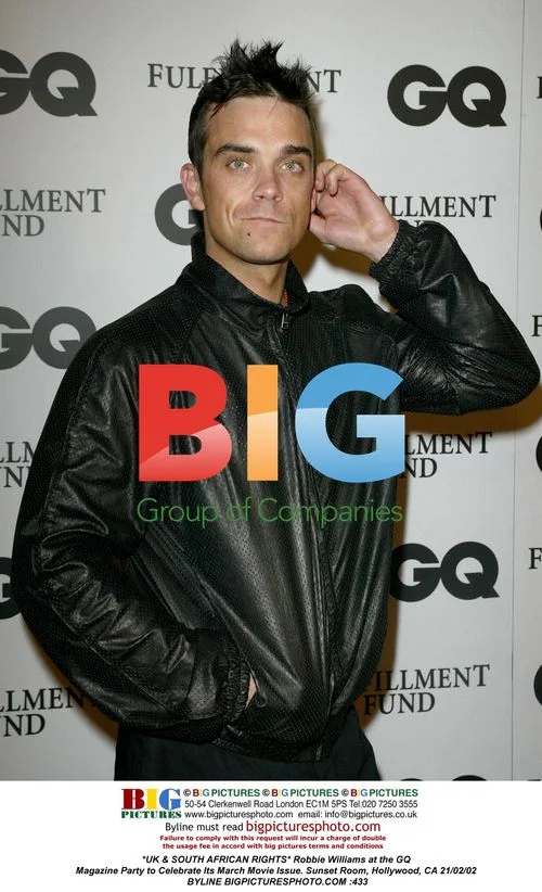 Robbie Williams at GQ Party