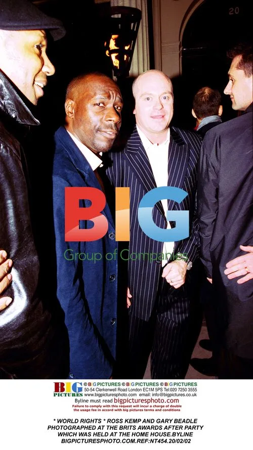 Ross Kemp and Gary Beadle at Brits After Party