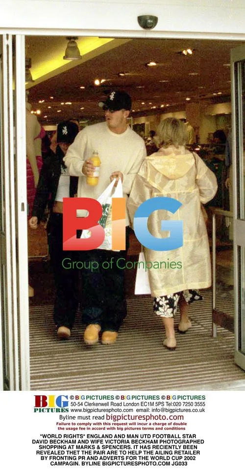 David and Victoria Beckham Shop at Marks & Spencer