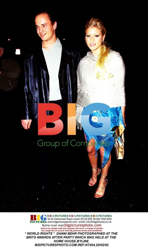 Danni Behr at Brit Awards After Party