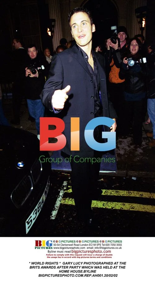 Gary Lucy at BRIT Awards After Party