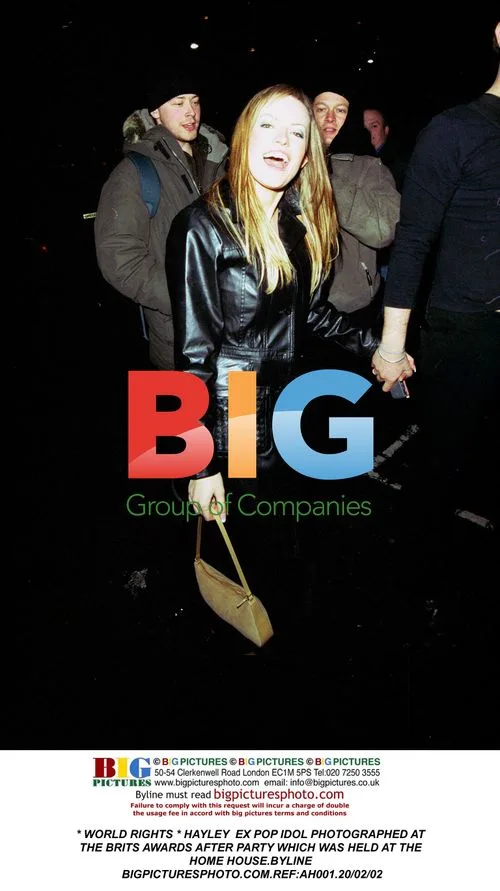 Hayley, Ex Pop Idol, at BRITS Awards After Party