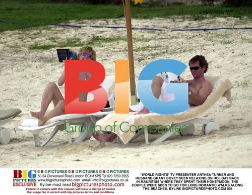 Anthea Turner and Grant Bovey on Holiday in Mauritius