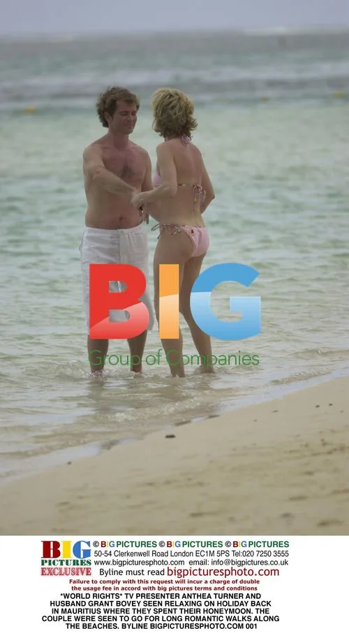 Anthea Turner and Grant Bovey on Holiday in Mauritius