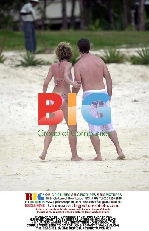 Anthea Turner and Grant Bovey on Holiday in Mauritius