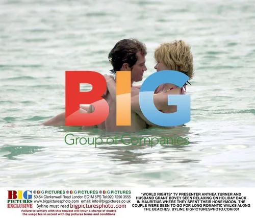 Anthea Turner and Grant Bovey on Holiday in Mauritius