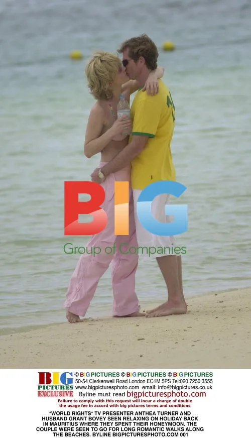 Anthea Turner and Grant Bovey on Holiday in Mauritius