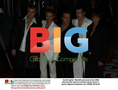 Westlife at 2002 Brit Awards