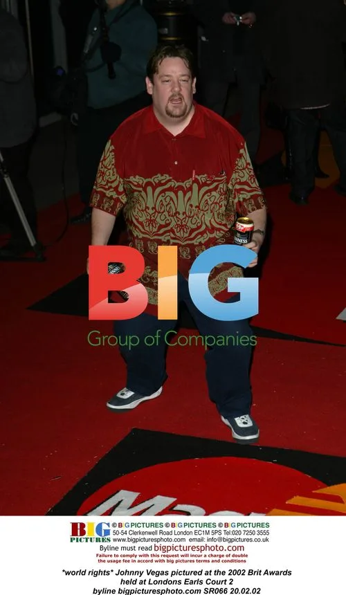 Johnny Vegas at 2002 Brit Awards