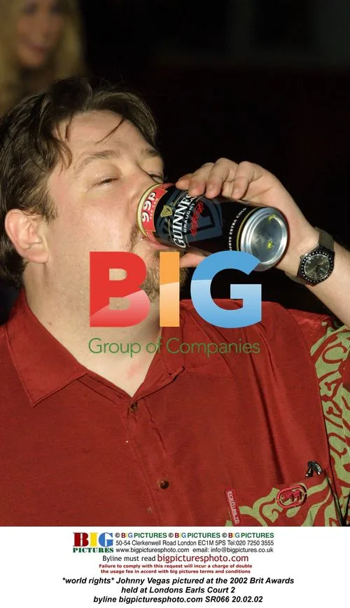 Johnny Vegas at 2002 Brit Awards