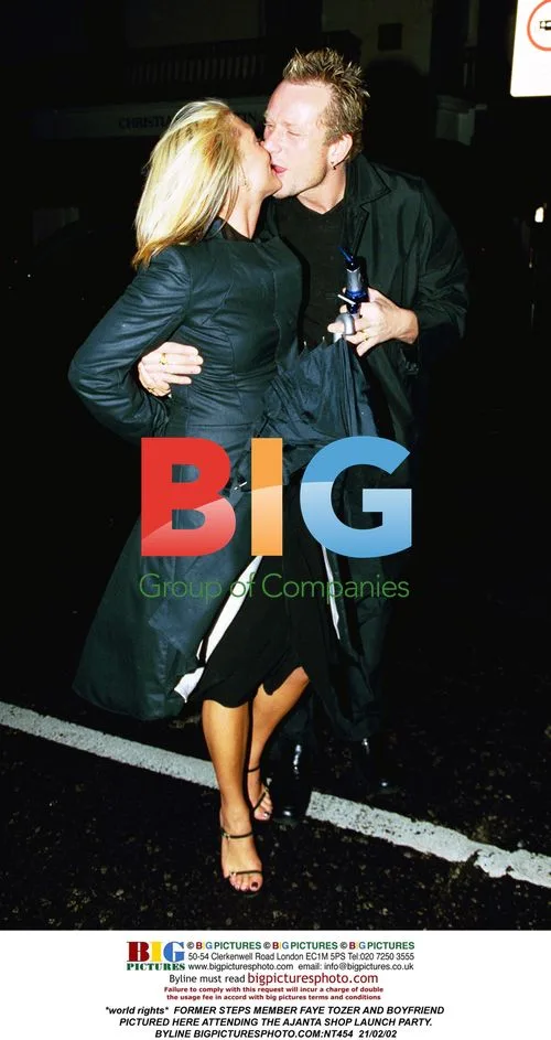 Faye Tozer and Boyfriend at Launch Party