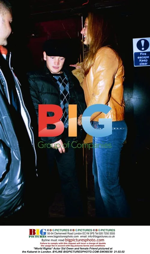 Sid Owen and Female Friend at Kabaret