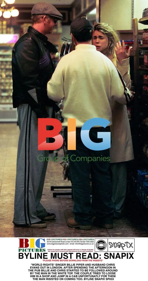 Billie Piper and Chris Evans Out Shopping in London