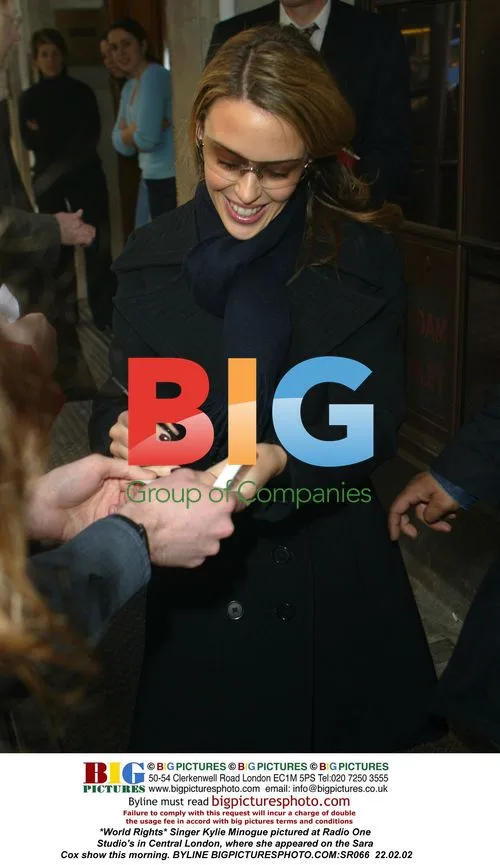 Kylie Minogue at BBC Radio One