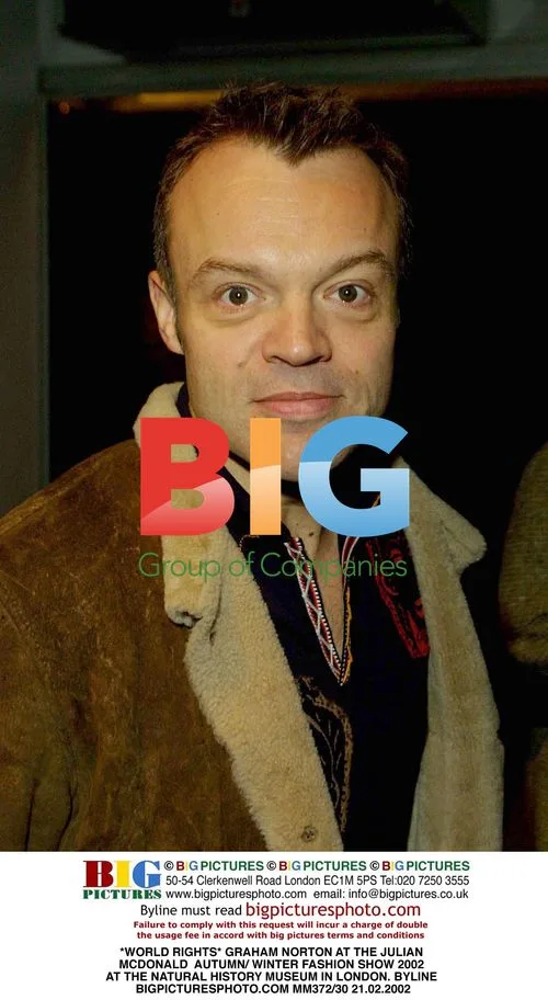 Graham Norton at Julian McDonnald Fashion Show