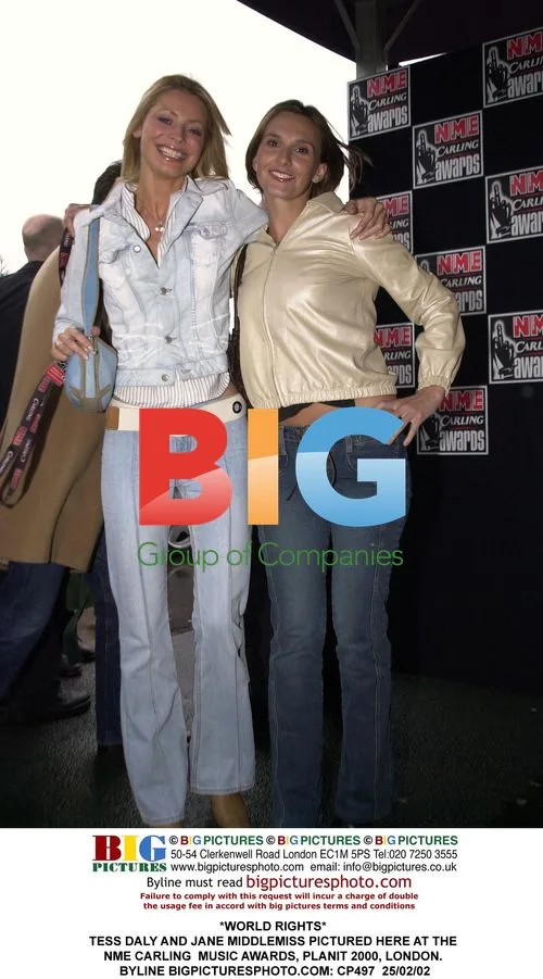 Tess Daly and Jane Middlemiss at NME Carling Music Awards