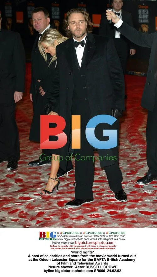 Celebrities at BAFTA Awards in London
