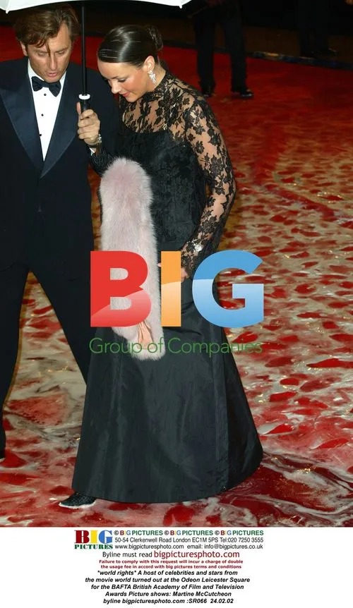 Celebrities at BAFTA Awards in London